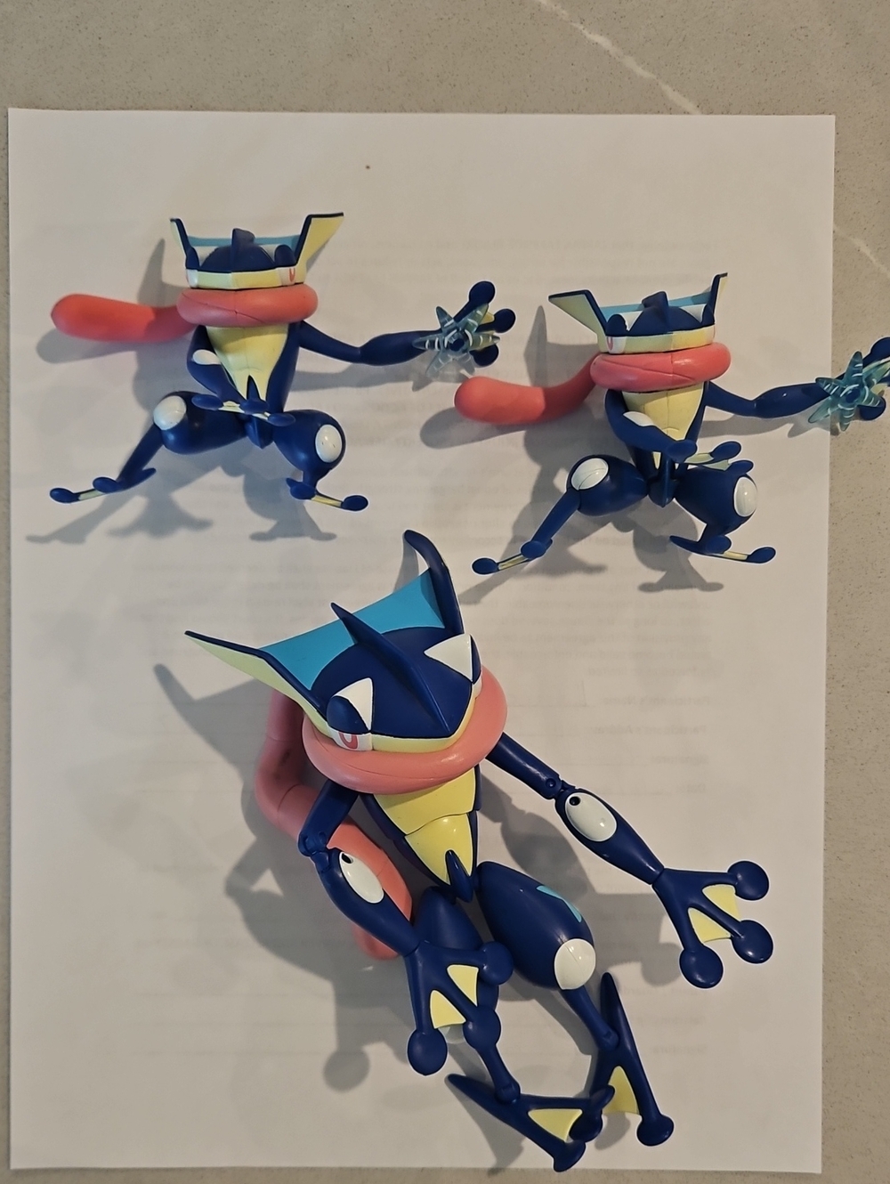 Greninja Action Figure Set
